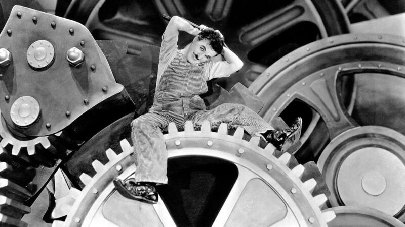 Charlie Chaplin in Tempi Moderni (1936)