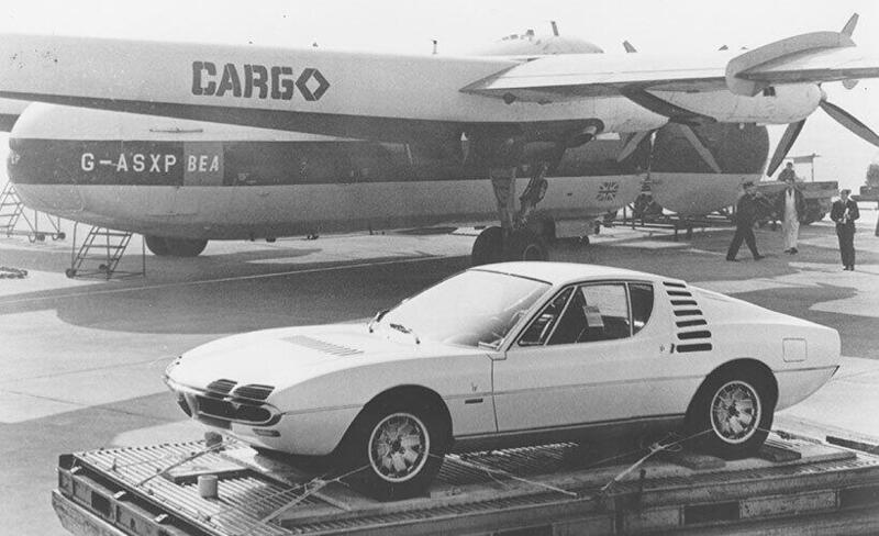 L&#039;Alfa Romeo Montreal in partenza per il Salone di Montreal