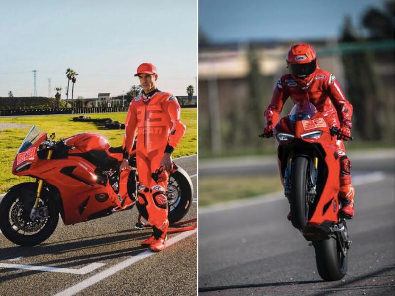 MotoGP 2025, Marc Marquez e il compleanno da sogno: la nuova Panigale V2 come regalo! [VIDEO]