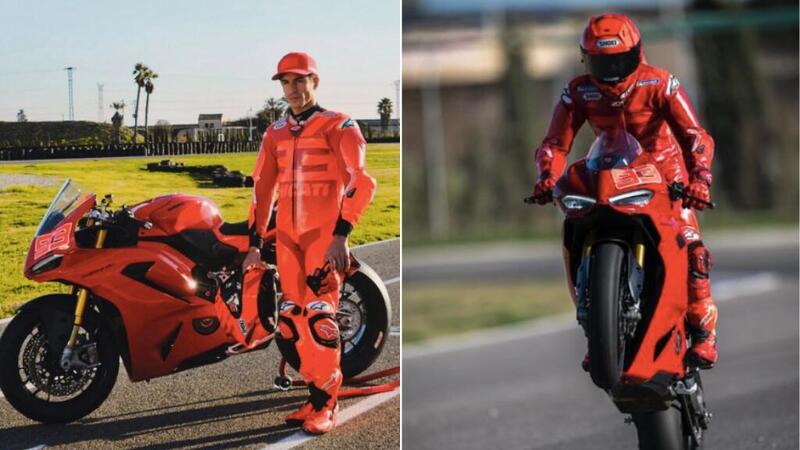 MotoGP 2025, Marc Marquez e il compleanno da sogno: la nuova Panigale V2 come regalo! [VIDEO]