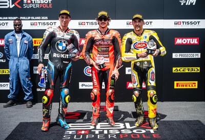 SBK. Nicol&ograve; Bulega conquista la prima Superpole del 2025