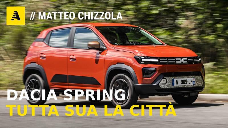 Dacia Spring 2025: cambia il look, prestazioni cittadine [VIDEO]