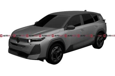 Nuova Citroen C5 Aircross: i brevetti svelano il design definitivo del nuovo Suv