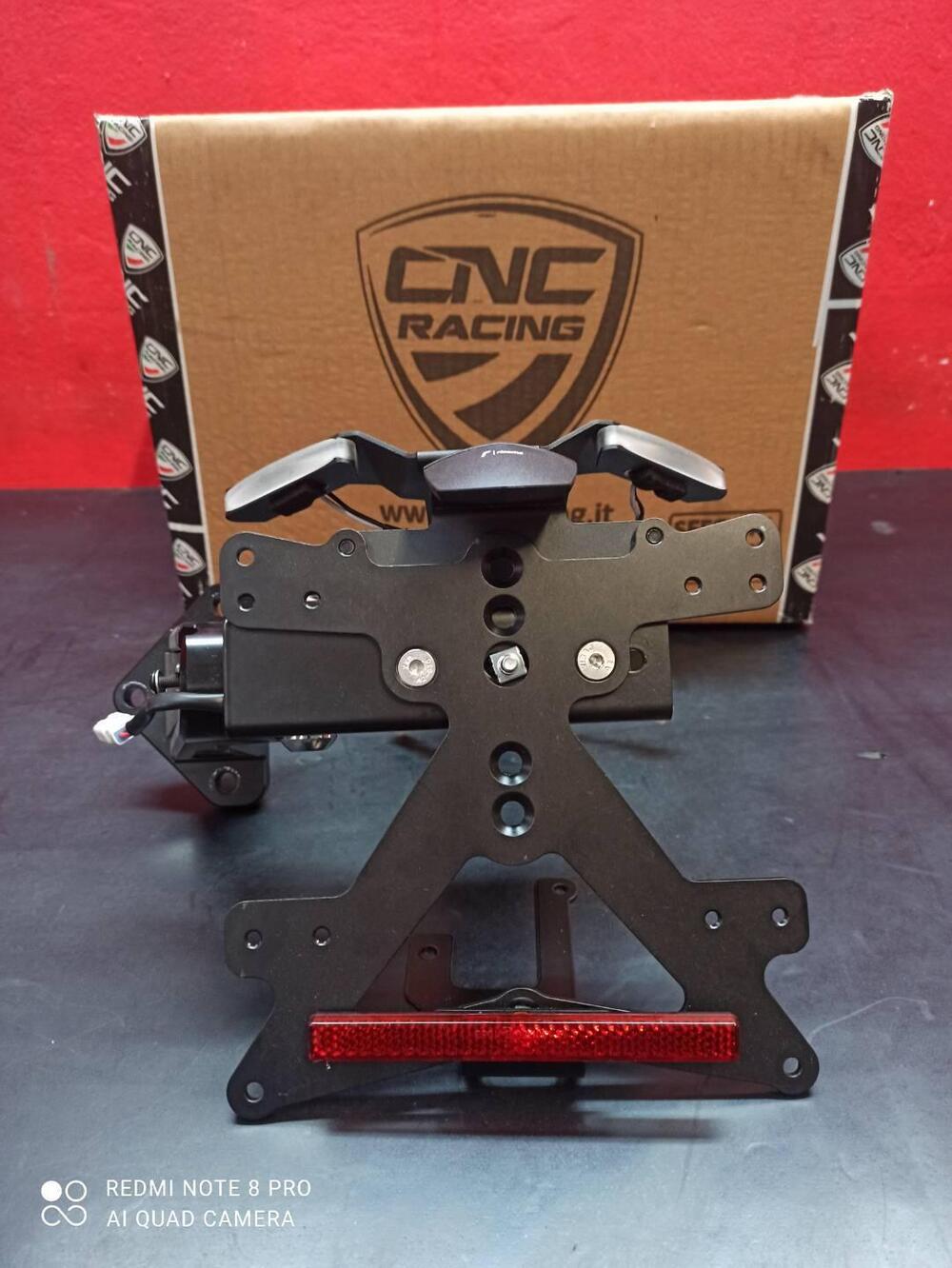 KIT PORTA TARGA RUOTA DUCATI DIAVEL V4 Rizoma