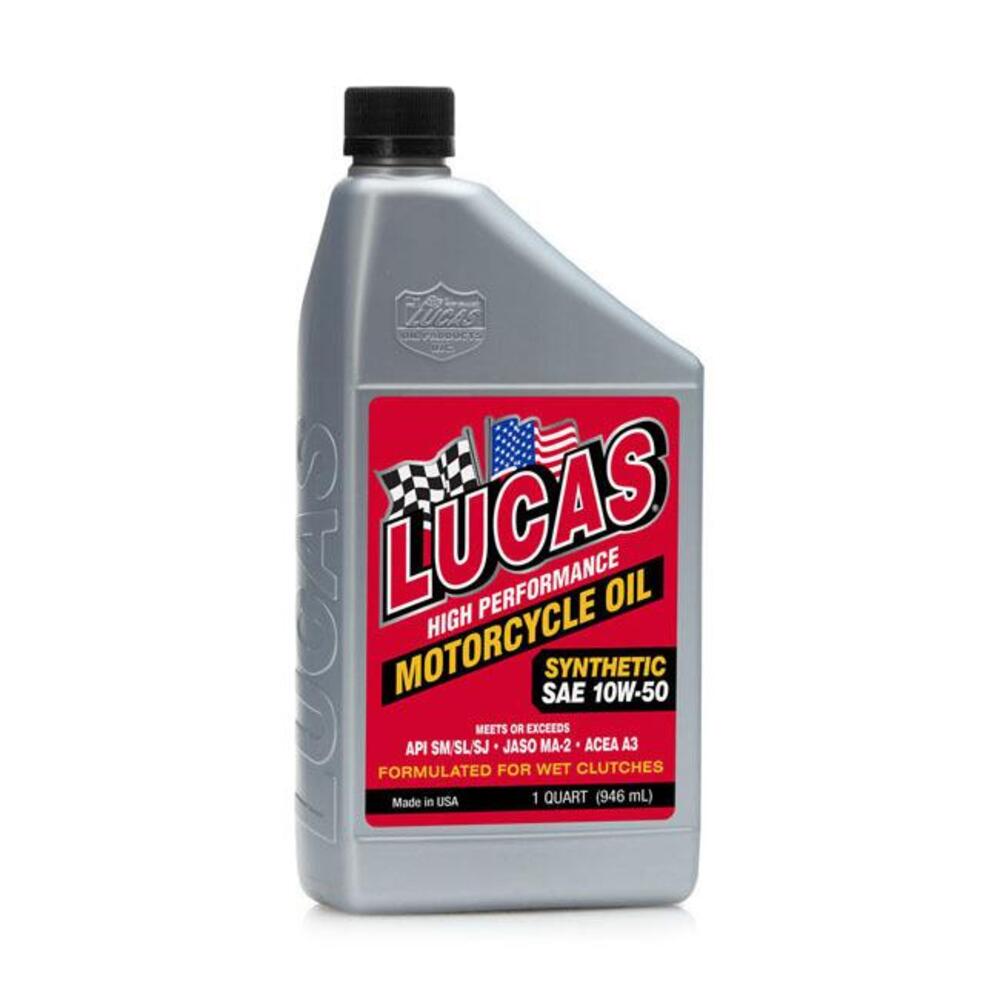 Olio sintetico Lucas 10W-50 1 litro per motore Har