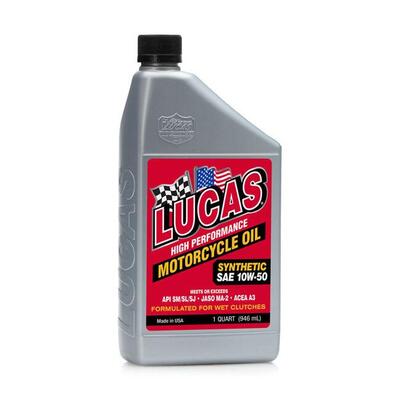 Olio sintetico Lucas 10W-50 1 litro per motore Har