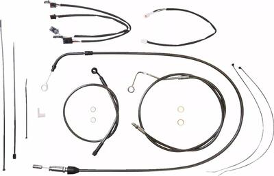 Kit cavi Touring Ultra per manubrio alto da 12" a 