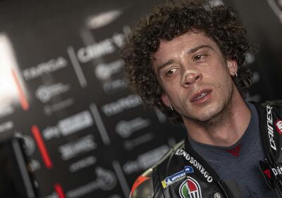 MotoGP 2025. GP della Thailandia. Marco Bezzecchi: La scivolata? Era la prima volta che rischiavo un po' di più e in questo turno ne valeva la pena