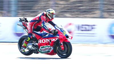 MotoGP 2025. GP di Thailandia. Joan Mir, sorriso Honda, &egrave; 6&deg;: "Finalmente la moto &egrave; guidabile, riesco a frenare super forte"