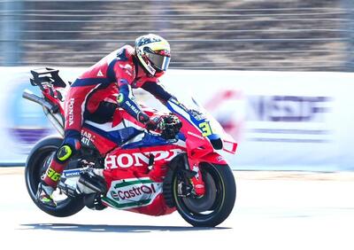 MotoGP 2025. GP di Thailandia. Joan Mir, sorriso Honda, è 6°: Finalmente la moto è guidabile, riesco a frenare super forte