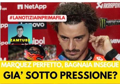 MotoGP 2025 - Marquez vola, Bagnaia già sotto pressione? [VIDEO]