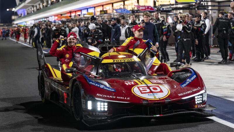 WEC. Ferrari, che tripletta in Qatar! La #50 porta a casa la vittoria davanti alle 499P #83 e #51, ma ci sono veramente speranze di mondiale?