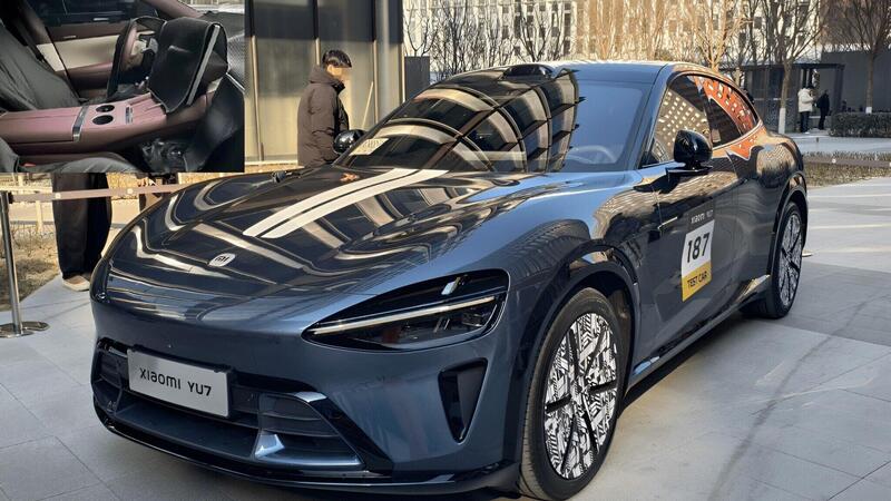 Xiaomi YU7 copia sfacciatamente BMW. Anzi, la anticipa