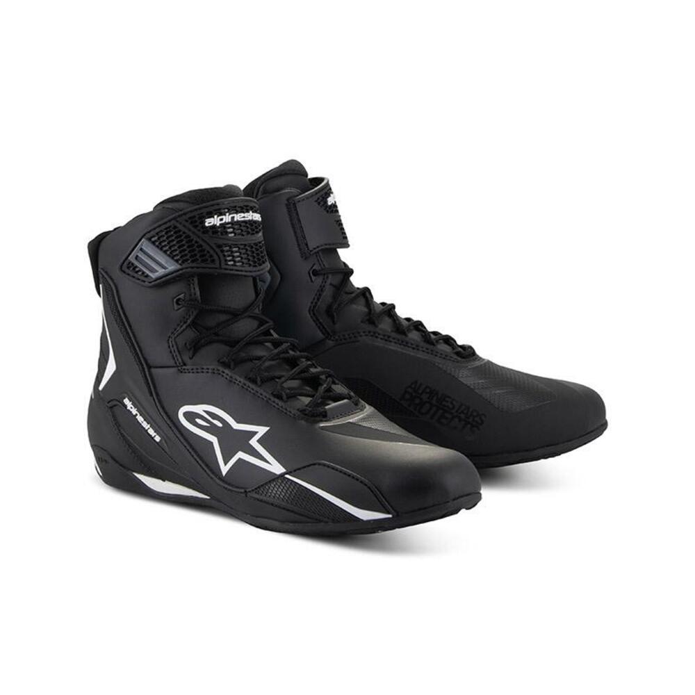 Scarpe moto Alpinestars Faster 4 Nero Bianco