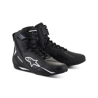 Scarpe moto Alpinestars Faster 4 Nero Bianco