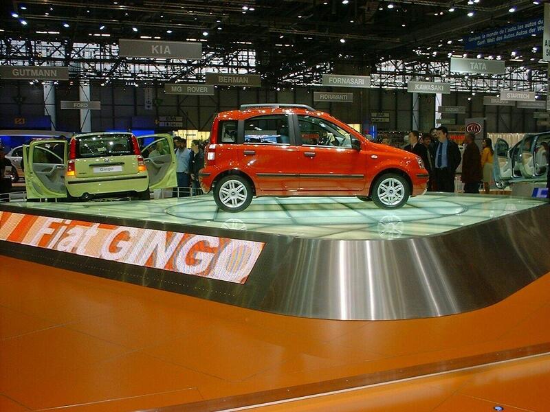 La Fiat Panda in versione Gingo del 2003