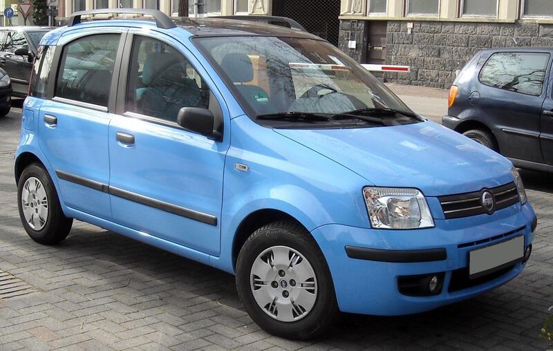 La Fiat Panda seconda serie del 2003