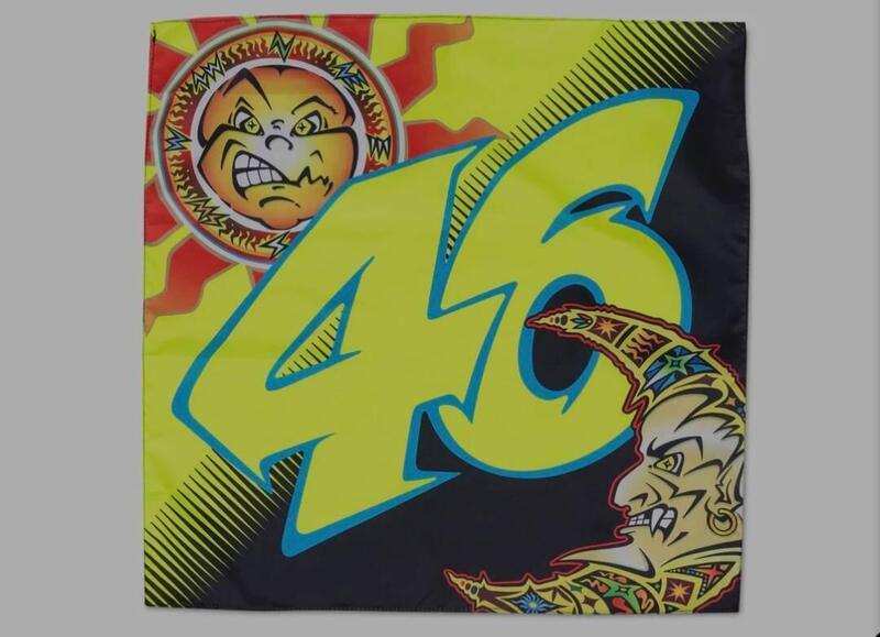 TRIMBOLIMOTO BANDANA VR46 HERITAGE SOLE LUNA - VR5