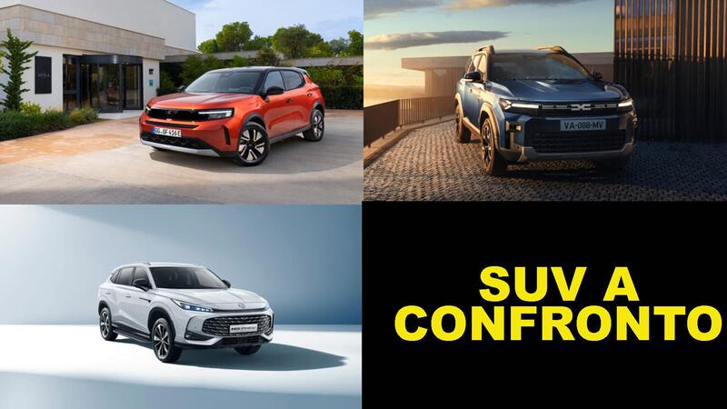 Le SUV del 2025 a confronto: Dacia Bigster vs MG HS vs Opel Frontera