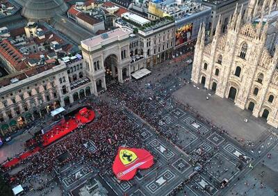 F1. Ferrari conquista Milano: tutte le informazioni, le strade e le fermate della metro M1 chiuse per l'evento con Leclerc ed Hamilton 