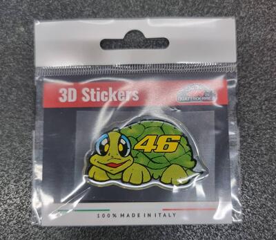 TRIMBOLIMOTO ADESIVO TARTARUGA 46 3D STICKERS - 44 4r