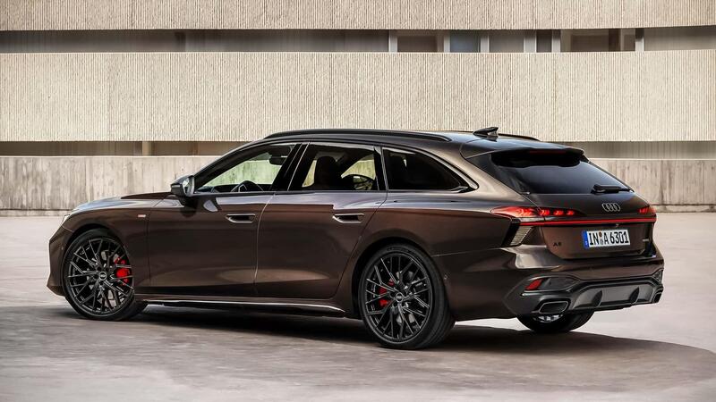 Il design posteriore della nuova Audi A6