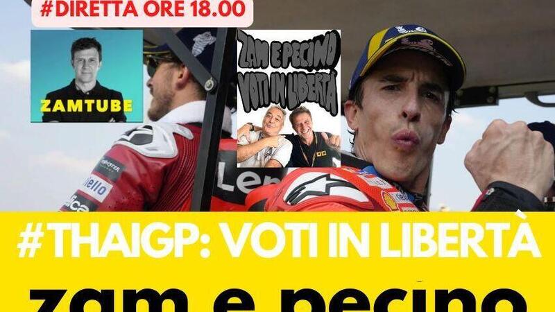 MotoGP 2025 - #ThaiGP visto da zam e pecino