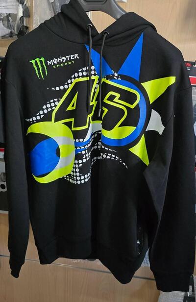 TRIMBOLIMOTO FELPA DUAL MONSTER 46 UOMO MAN HOODIE VR46