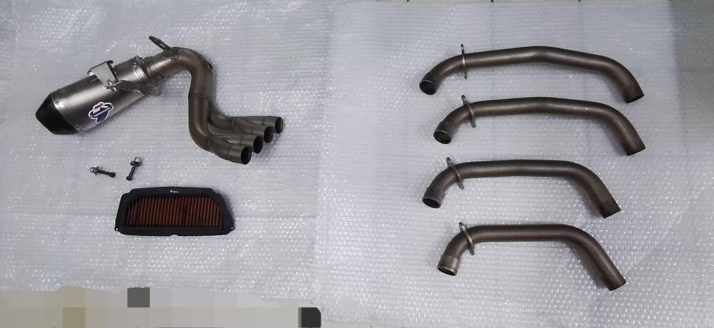 Scarico completo TERMIGNONI in titanio per HONDA C (8)