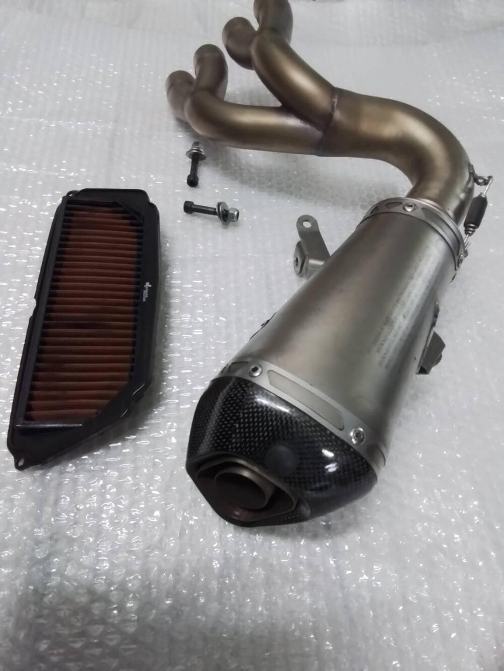 Scarico completo TERMIGNONI in titanio per HONDA C (12)