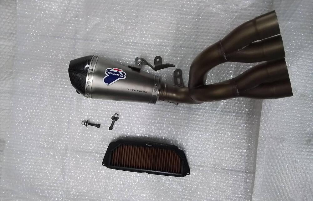 Scarico completo TERMIGNONI in titanio per HONDA C (6)