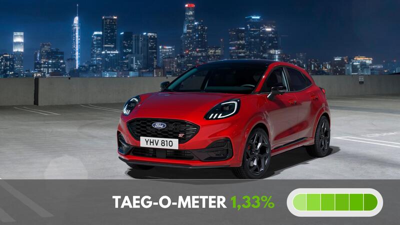 Ford Puma anticipo zero e TAN zero