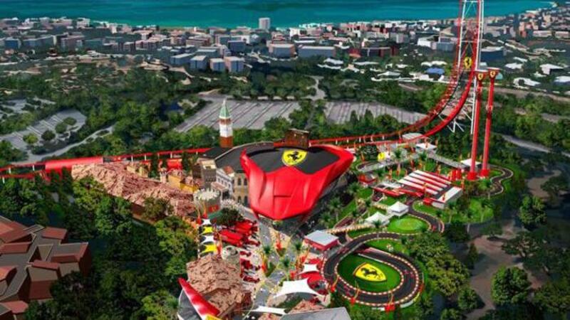 Ferrari Land Spagna: aprir&agrave; il 7 aprile 2017