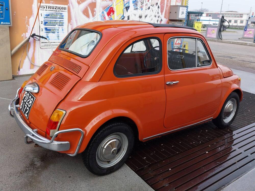 Fiat 500 Lusso d'epoca a Padova (6)