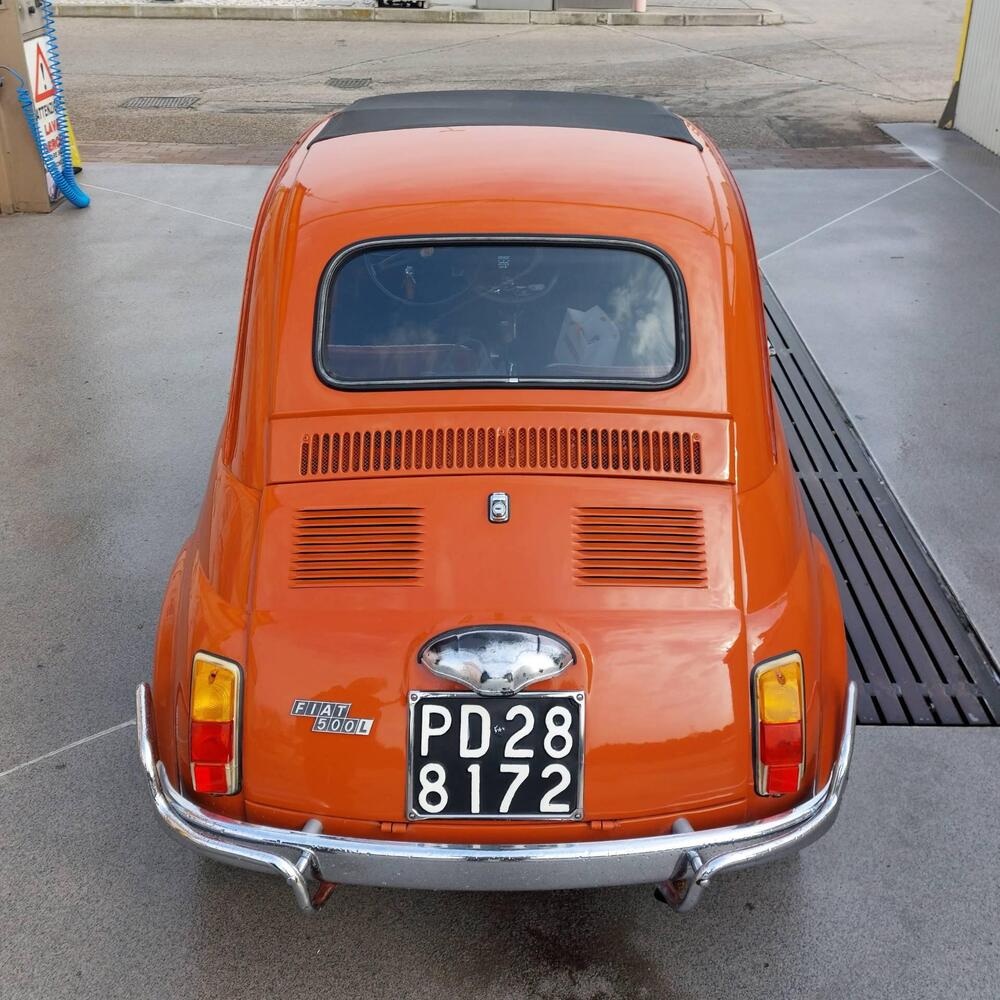 Fiat 500 Lusso d'epoca a Padova (4)