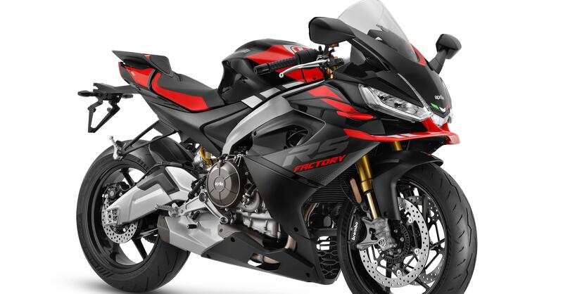 Ecco la nuova Aprilia RS 660. Arriva la versione Factory con sospensioni Ohlins