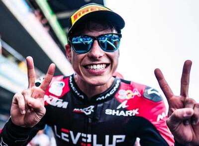 MotoGP 2025. Gi&ugrave; dalla moto con Matteo Bertelle, nuovo protagonista della Moto3: "Da piccolo guardavo i piloti da lontano. Ora inseguo un sogno con Pecco Bagnaia e Marco Bezzecchi" [VIDEO]