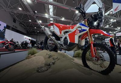 MotoDays 2025. ANTEPRIMA MONDIALE: Honda CRF RALLY RX: esclusiva e LIMITATISSIMA [VIDEO]