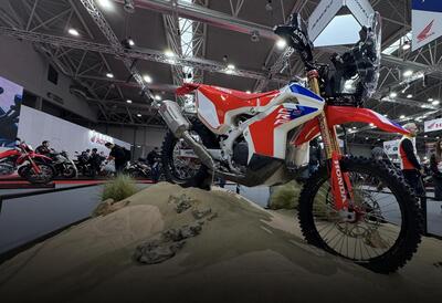 MotoDays 2025. ANTEPRIMA MONDIALE: Honda CRF RALLY RX: esclusiva e LIMITATISSIMA [VIDEO]