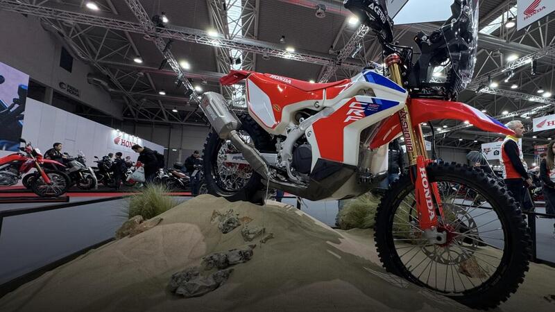 MotoDays 2025. ANTEPRIMA MONDIALE: Honda CRF RALLY RX: esclusiva e LIMITATISSIMA [VIDEO]