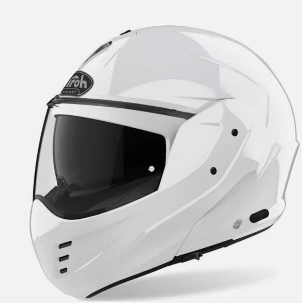 CASCO AIROH MATHISSE MODULARE NERO OPACO BIANCO LU (2)
