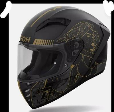 CASCO INTEGRALE AIROH CONNOR TITAN MATT NERO OPACO