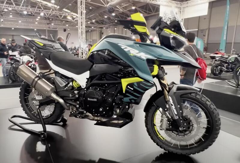 MOTODAYS 2025. La Benelli TRK mette i muscoli ! Ecco quando arriver&agrave; la 902 [VIDEO]