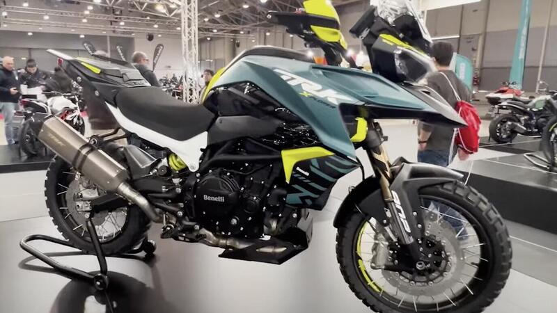 MOTODAYS 2025. La Benelli TRK mette i muscoli ! Ecco quando arriver&agrave; la 902 [VIDEO]