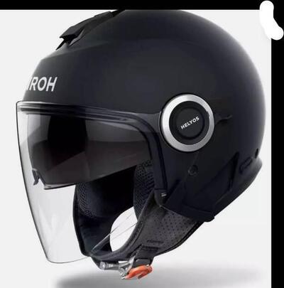 CASCO AIROH HELYOS COLOR NERO OPACO