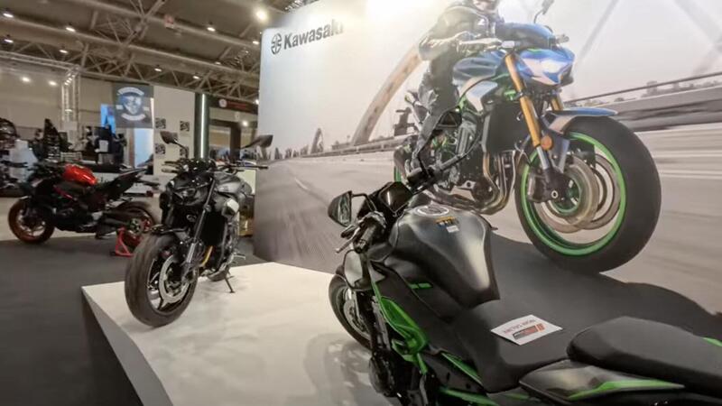 MOTODAYS 2025. Kawasaki: Z900, la regina, ma occhio alle classiche e all&#039;elettrico [VIDEO]