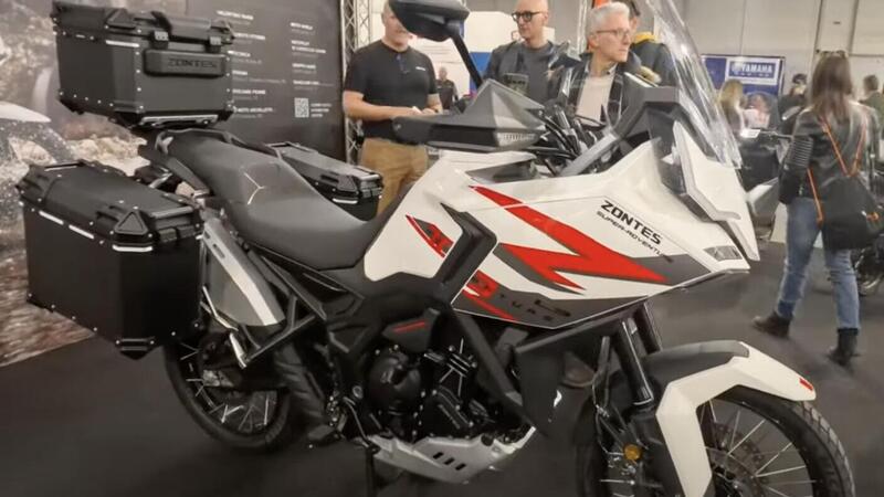 Zontes a MotoDays 2025: riflettori puntati sulla ZT 703 F: la nuova maxi enduro a tre cilindri [VIDEO]