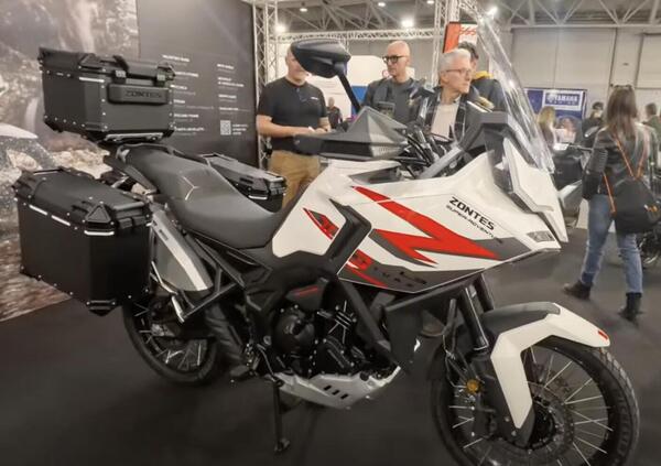 Zontes a MotoDays 2025: riflettori puntati sulla ZT 703 F: la nuova maxi enduro a tre cilindri [VIDEO]