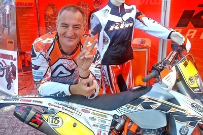 Gio Sala e Maurizio Sanna coinvolti in un incidente frontale in offroad. Necessario l'elisoccorso 