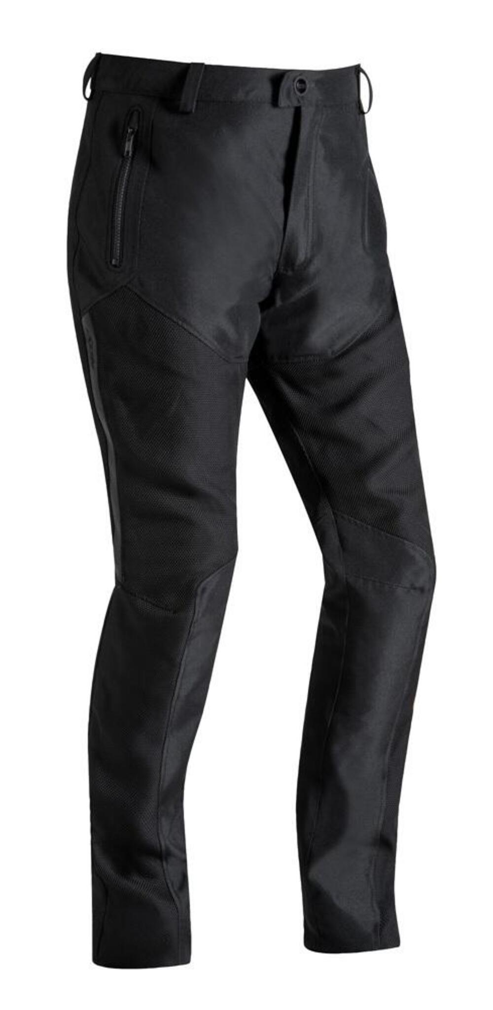 Pantaloni moto estivi Ixon FRESH nero